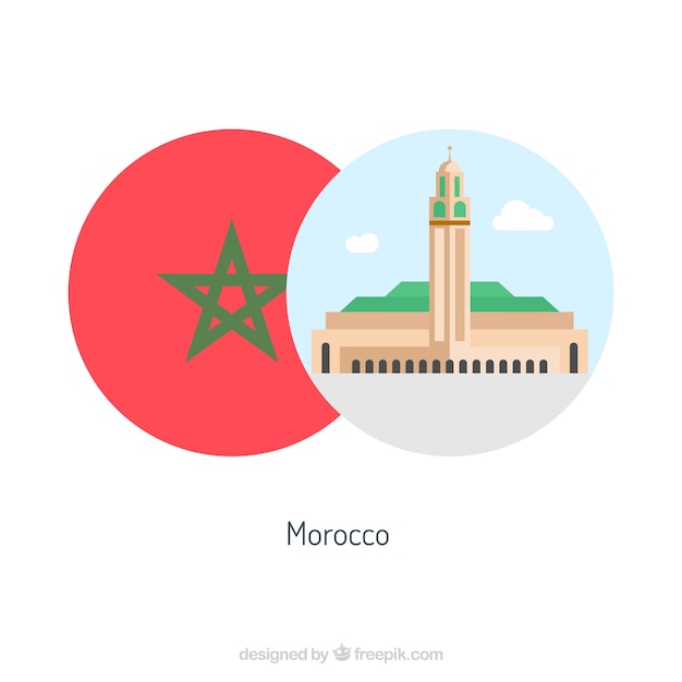 Maroc Culture éléments Rétro