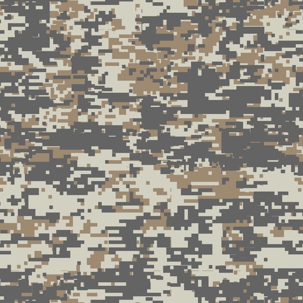 Marpat Du Désert Marin Américain Camouflage Numérique Fond De La Texture Du Tissu Camouffage Numérique En Brun