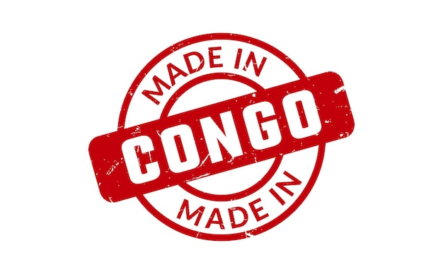 Marque En Caoutchouc Fabriquée Au Congo