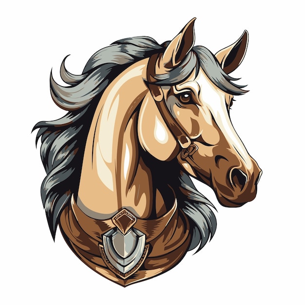 Mascotte de cheval