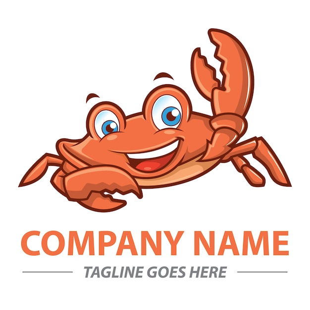 Mascotte de crabe