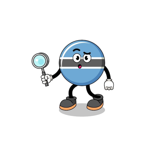 Mascotte Du Botswana à La Recherche