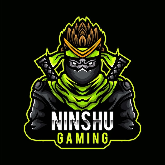 Mascotte De Jeu Ninja