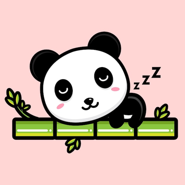 Mascotte De Panda Mignon