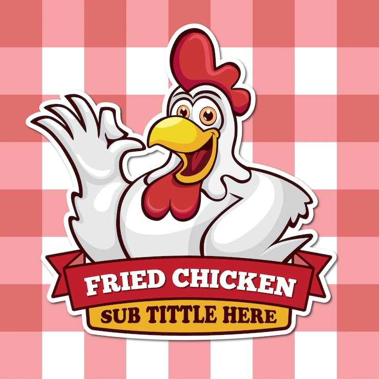 Mascotte de poulet