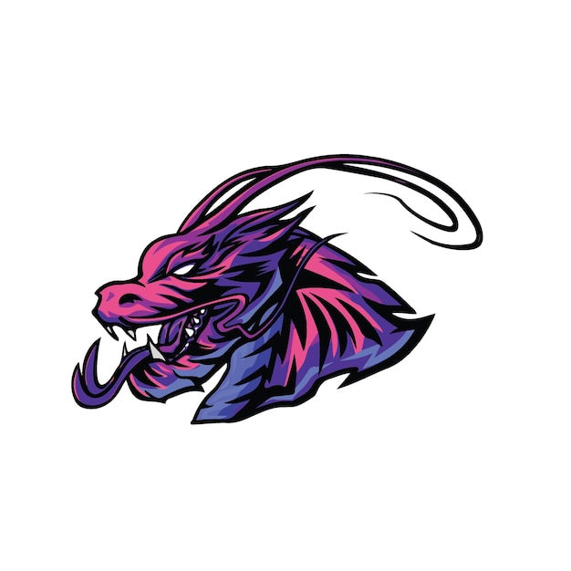 Mascotte De Tête De Dragon