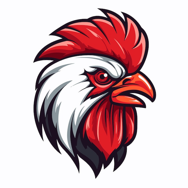 Mascotte de tête de poulet