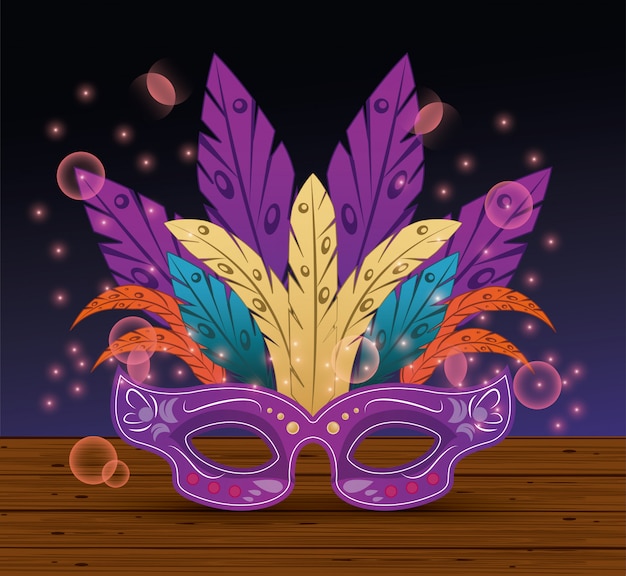 Masque De Mardi Gras