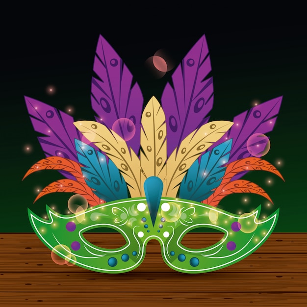 Masque De Mardi Gras