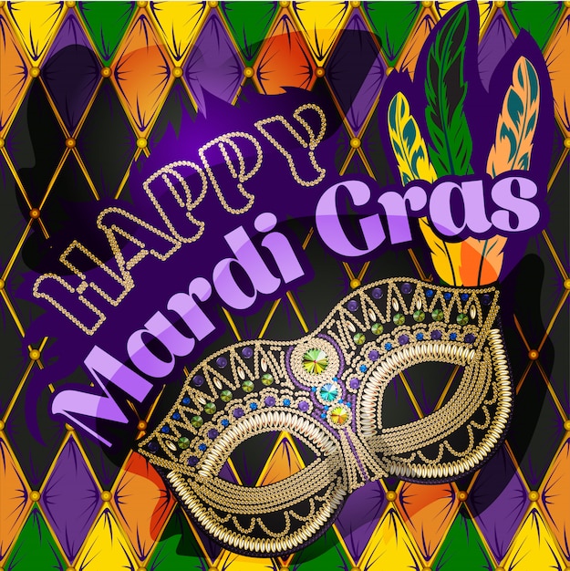 Masque De Mardi Gras