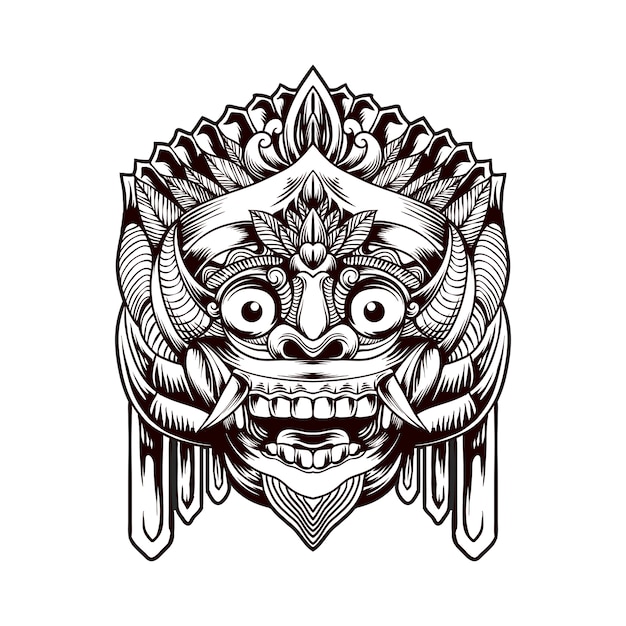 Masque Traditionnel Balongais Barong