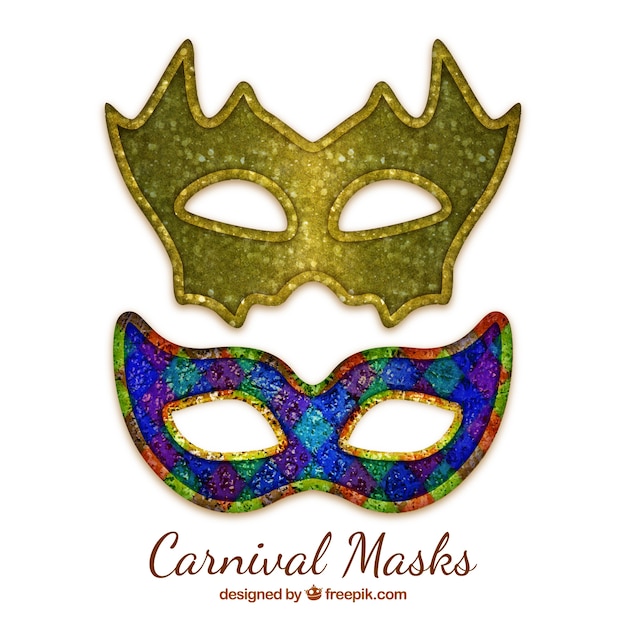 Masques De Carnaval élégantes