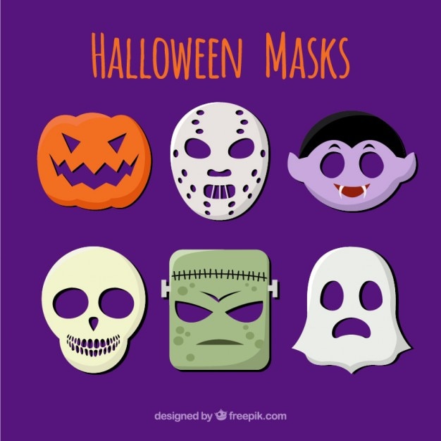 Masques D'halloween