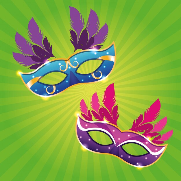 Masques De Mari Gras