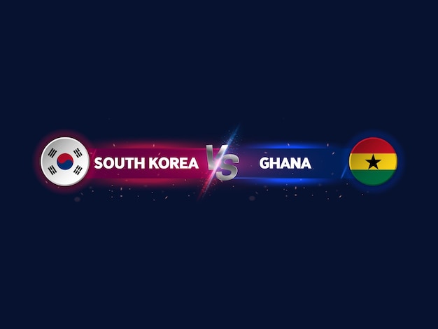 Match Corée Du Sud Vs Ghana Match Coupe Du Monde De La Fifa 2022