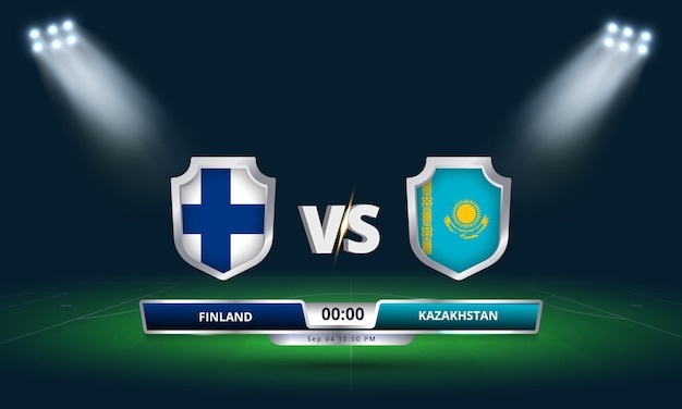 Match De Qualification Pour La Coupe Du Monde De La Fifa 2022 Finlande Vs Kazakhstan