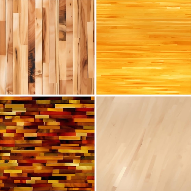 Vecteur matériau de texture du bois planche de motif de bois dur surface d'arrière-plan nature plancher bois bro