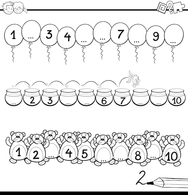 Maths Coloriage éducatif