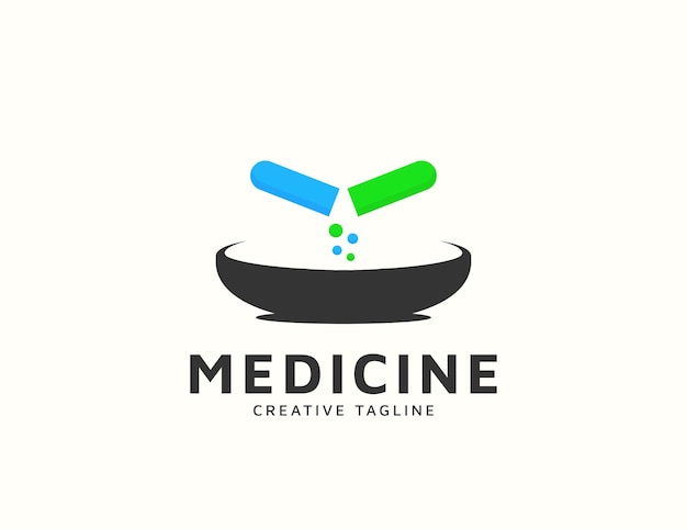 Médecine Avec Création De Logo De Capsule