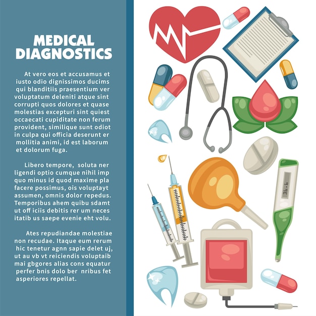 Médecine Et Traitement Pilules De Soins De Santé Et Vecteur De Pharmacie D'outils Médicaux