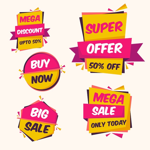 Mega Big Sale, Achetez Maintenant Flat Label