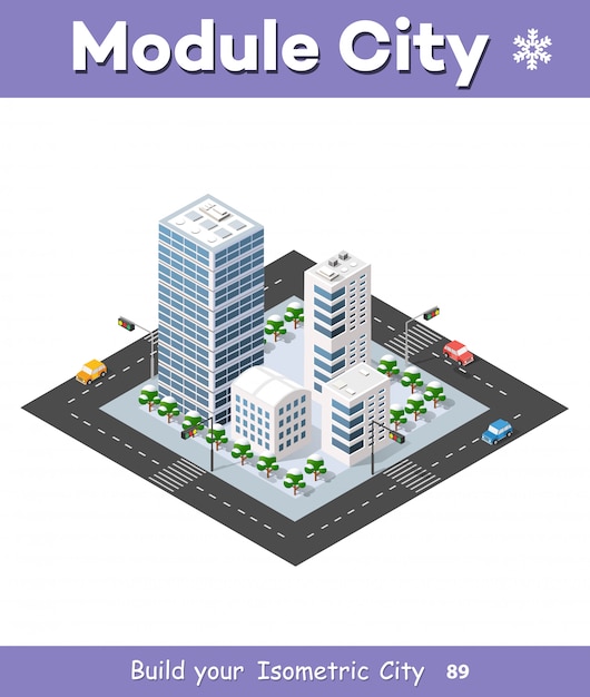 Megapolis 3d Isométrique