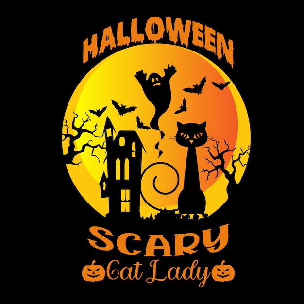 Meilleur Design De T-shirt De Fête D'halloween