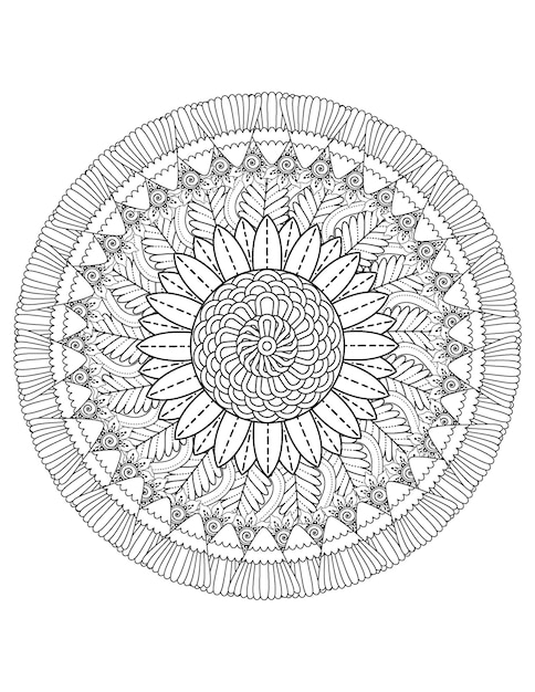 Meilleur Livre De Coloriage Mandala Et Mandala à Colorier Pour Adultes