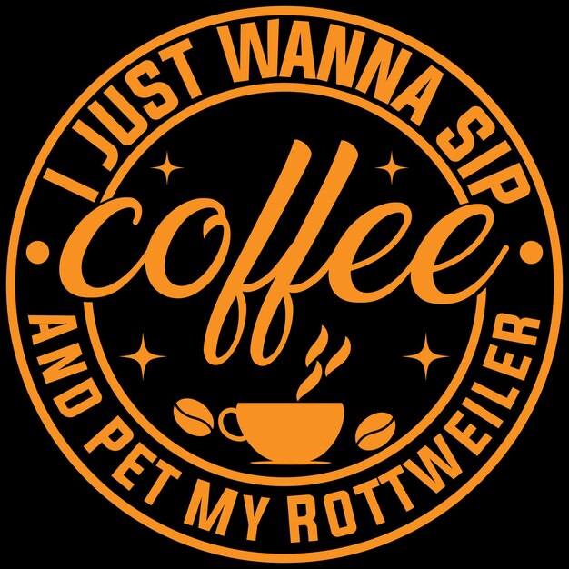 Meilleur t-shirt de café deign vecteur