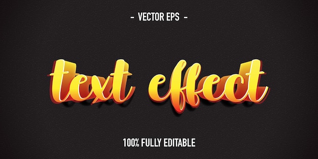 Vecteur meilleur vecteur eps text effects illustrator police téléchargement gratuit