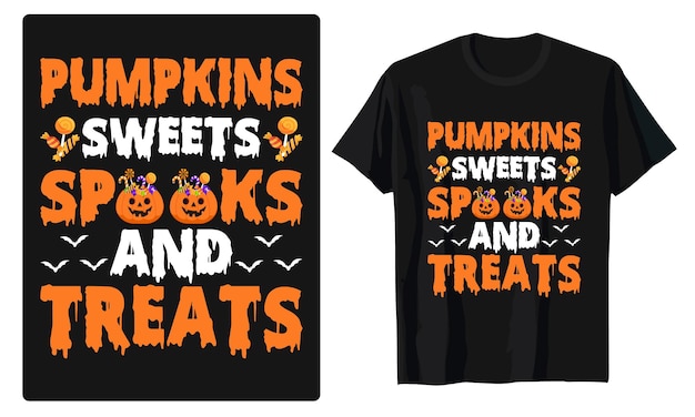 Vecteur meilleure typographie et graphique d'halloween pour la conception de t-shirts