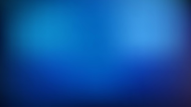 Un mélange doux de diverses transitions de blues du bleu clair au ceruleau au bleu marin foncé