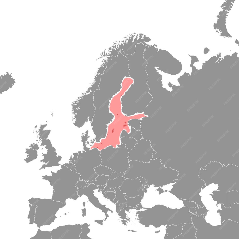 Mer Baltique Carte Du Monde 2024au Lorna Sigrid