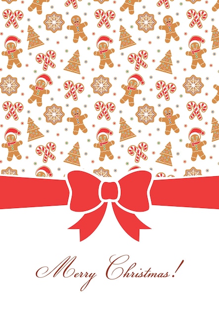 Merry Christmas Greeting Card