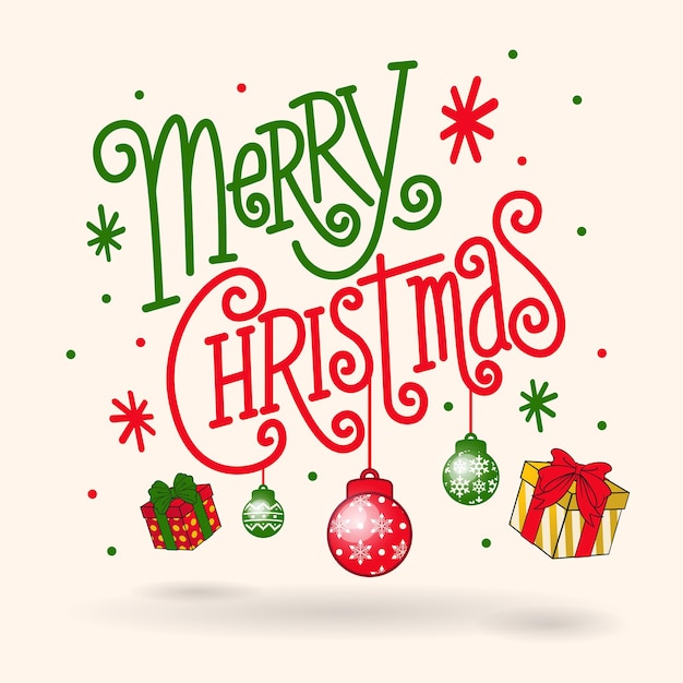 Merry Christmas Greeting Card