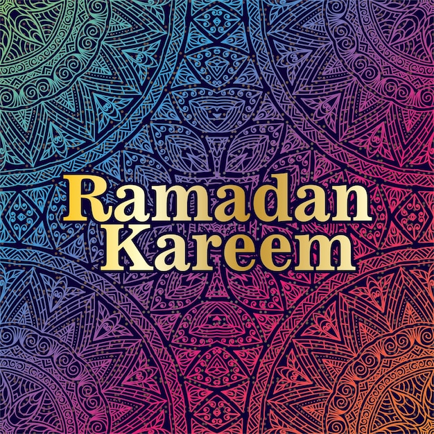 Message De Modèle Ramazan Kareen Mubarak