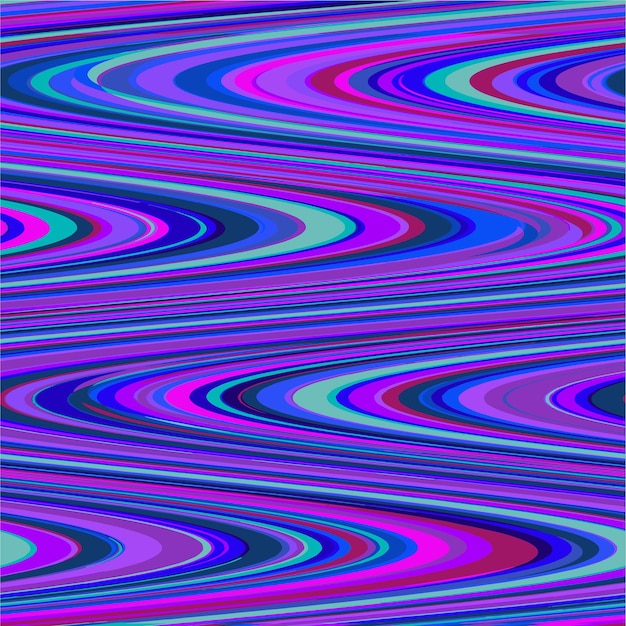 Métavers abstrait futuriste néon ondulé fond psychédélique holographique bleu violet rose vagues