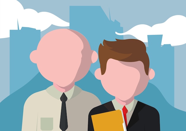 Métier des hommes d'affaires