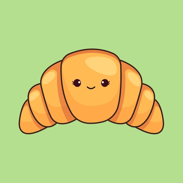 Mignon, Croissant, Illustration