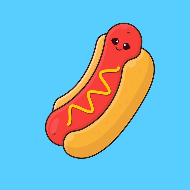 Mignon, Hot-dog, Illustration