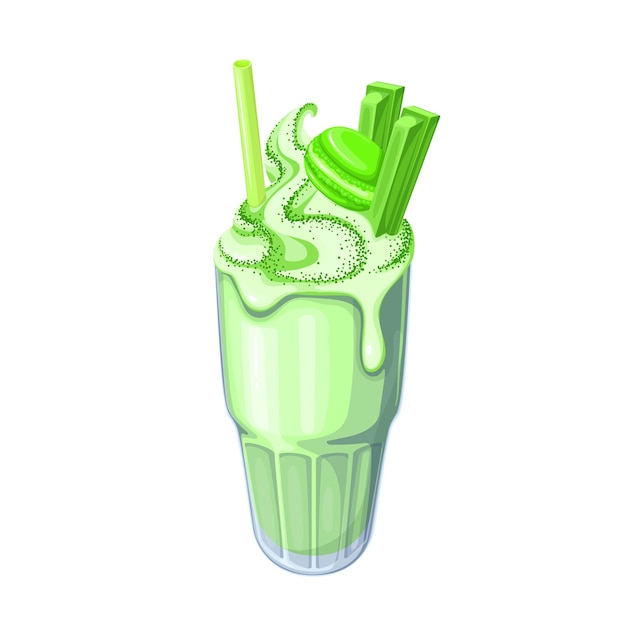 Milkshake Au Thé Vert Matcha