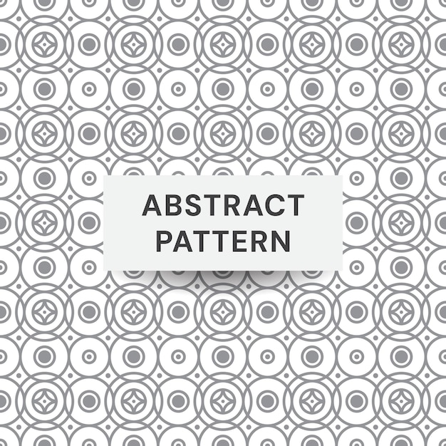 modèle abstrait de lignes et de formes de cercle