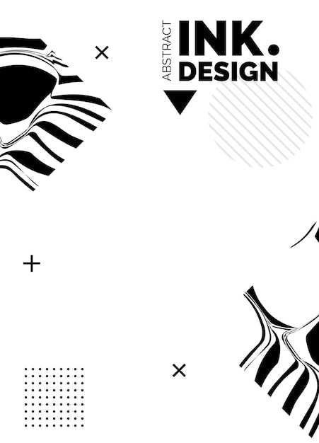 Modèle d'affiche de lignes noires Arrière-plans ondulés abstraits à la mode Motifs à rayures sans soudure lignes verticales déformées et ondulations Effets optiques géométriques Impression de mode pour le textile et le tissu