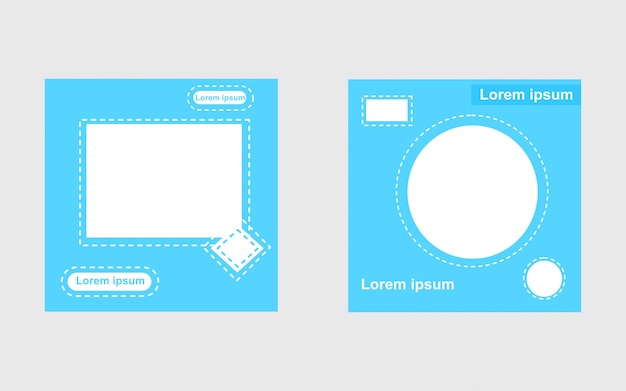 Modèle De Bannière Carrée Modifiable Modèle De Publication Sur Les Médias Sociaux