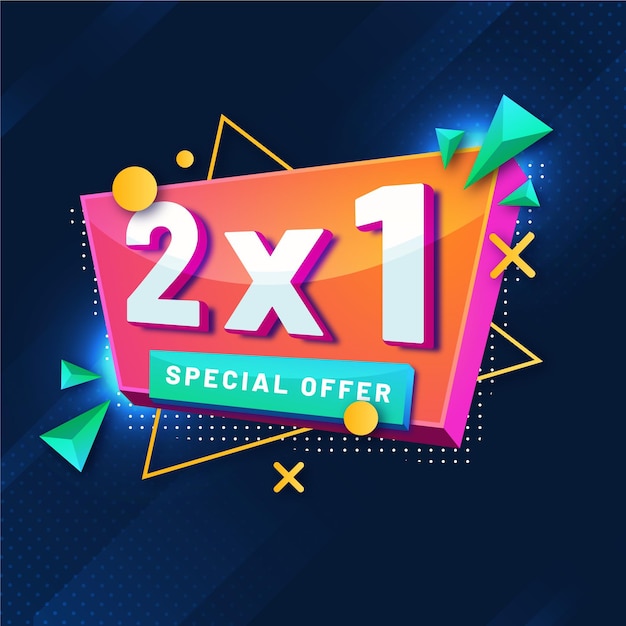 Modèle de bannière promotionnelle de vente