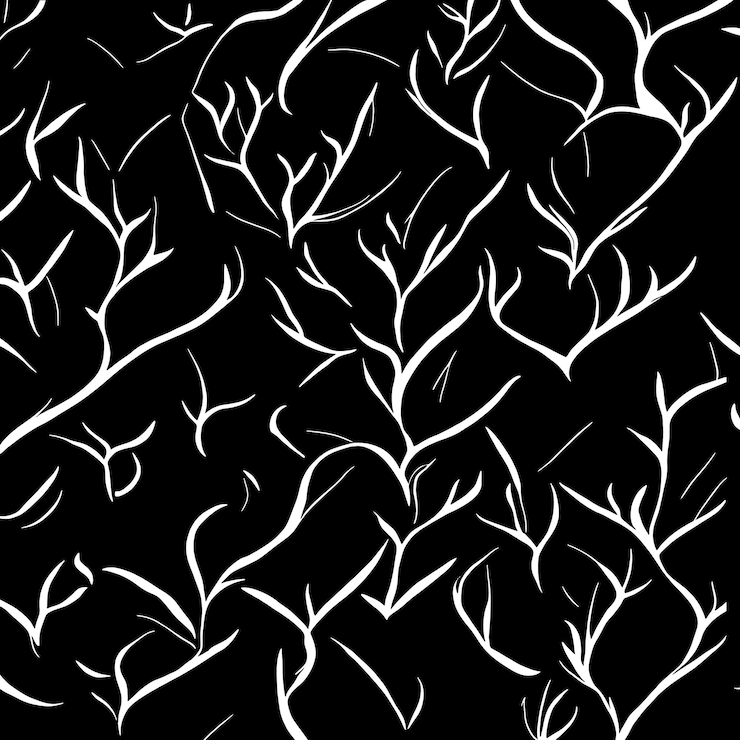 Vecteur modèle de branches sans soudure