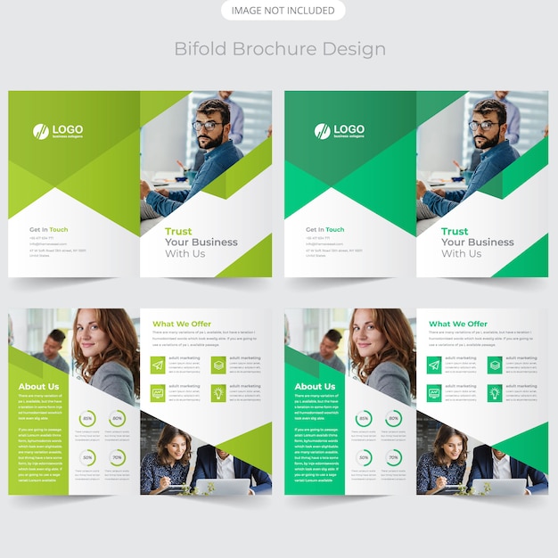 Modèle De Brochure De Business Bifold