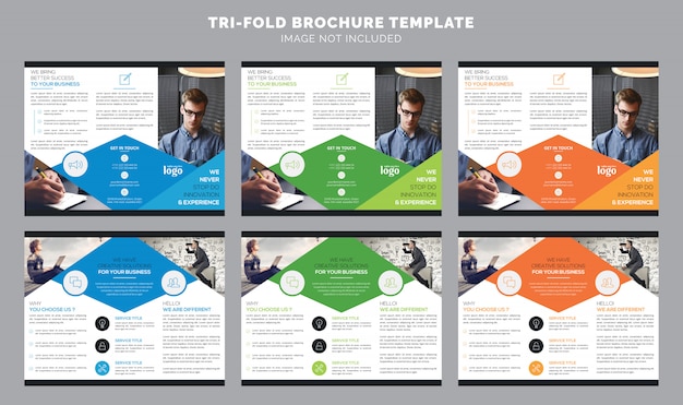 Modèle De Brochure à Trois Volets