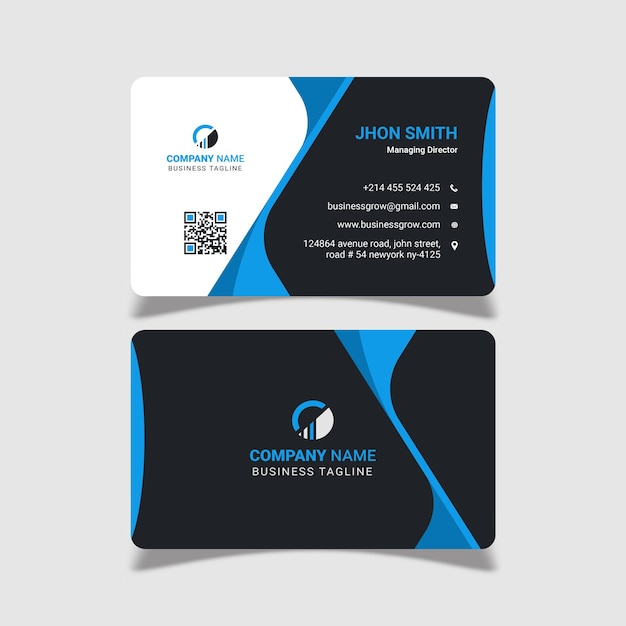 modèle de carte de visite professionnelle