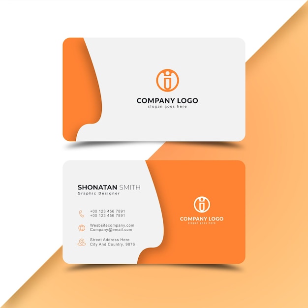modèle de carte de visite professionnelle